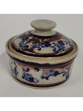 Rain Creek Pottery Trinket Bowl, Artist Signed, Pacific Northwest